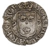 1/2 öre 1597, Sztokholm, AAH 22.a, lekko wykruszony krążek, patyna