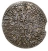 falsyfikat z epoki grosza koronnego 1606, Kraków, srebro bardzo niskiej próby 1.11 g, ciemna patyna