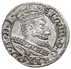 grosz 1607, Kraków, mała głowa króla, ładnie zachowany