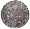 talar 1710, Drezno, Aw: Popiersie w prawo i napis wokoło, Rw: Tarcze herbowe i napis wokoło, srebr..
