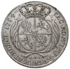 talar 1754, Lipsk, Aw: Popiersie i napis wokoło, Rw: Tarcza herbowa i napis wokoło, srebro 29.05 g..