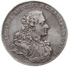 talar 1766, Warszawa, popiersie króla w zbroi i kropka po dacie, srebro 28.01 g, Plage 379, Dav. 1..