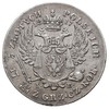 5 złotych 1817, Warszawa, odmiana z większą koro