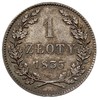 1 złoty 1835, Wiedeń, Plage 294, wyśmienicie zachowane, patyna
