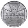 3 kopiejki 1916 / A, Berlin, Parchimowicz 3.a, w