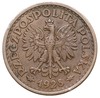 1 złoty 1928, Warszawa, nominał w wieńcu z kłosó