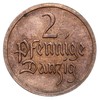 2 fenigi 1923, Berlin, Parchimowicz 54a, moneta wybita stemplem lustrzanym w pięknym stanie zachow..
