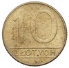 10 złotych 1989, Warszawa, nominał 10, na rewers