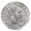 trojak 1539, Królewiec, Iger Pr.39.1.a (R), Neumann 42, moneta w pudełku PCGS z certyfikatem MS 62..