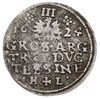 trojak 1624, Cieszyn, Iger Ci.24.1.a. (R4), F.u.S. 3063, duża rzadkość, patyna