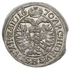 3 krajcary 1670, Wrocław, F.u.S. 470, Her. 1539, moneta wycięta z końca blachy, ale bardzo ładna