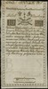 10 złotych polskich 8.06.1794, seria C, numeracja 30614, Lucow 19c (R2), Miłczak A2, pięknie zacho..