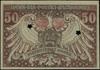 Bank dla Polski Zachodniej, 50 marek, ważne do 31.12.1919, bez oznaczenia serii i numeracji, Lucow..