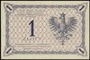 1 złoty 28.02.1919, seria 82 G, numeracja 071507, Lucow 563 (R3), Miłczak 47b, pięknie zachowane, ..