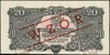 20 złotych 1944, seria Az, numeracja 000000, w k