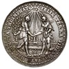 Błogosławieństwo Pokoju, medal autorstwa Sebastiana Dadlera i Jana Höhna sen. 1642 r., Aw: Dwie al..