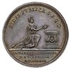 Medal autorstwa Johanna Wilhelma Höcknera wybity przez miasto Drezno z okazji składania przysięgi ..