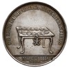 medal nagrodowy BENE MERENTIBUS autorstwa Wermuth’a 1754r., Aw: Popiersie króla w prawo, poniżej s..