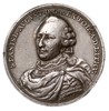 Przyznanie praw dysydentom, medal autorstwa J. L. Oexleina 1768 r., Aw: Popiersie króla w zbroi i ..
