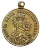 Medaliki z uszkiem: 1) Matka Boska Częstochowska
