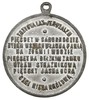 Medal z uszkiem na pamiątkę Jubileuszu Cudownego Obrazu Matki Boskiej Częstochowskiej wybity w 188..
