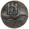 Medal lany - Zjazd Wychowanków Wydziału Architektury Politechniki Lwowskiej, Tuczno 1923, Aw: Frag..