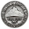 25 lecie Bitwy pod Monte Cassino, medal z 1969 r. sygnowany A K Bobrowski wybity na zlecenie Polsk..
