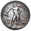 Wrocław - medal nagrodowy z Wystawy Ogrodniczej we Wrocławiu w 1913 r., sygnowany Theodor von Gose..
