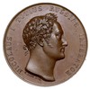 Mikołaj I - medal z okazji zdobycia Silistrii 1829 r., autorstwa G. Loosa, Aw: Głowa cara w prawo ..