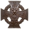 Odznaka pamiątkowa Związku Byłych Uczestników Wojskowej Straży Kolejowej 1818-1919-1920, miedź 36...