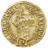 goldgulden 1533, Schwabach, Aw: Krzyż z tarczami czterech prowincji w polach, GEORG MARCH BRAN E V..