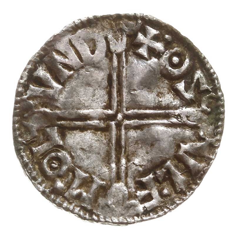 denar, typ long cross, mennica Londyn, mincerz Osulf, +OS-VLF-MO L-VND, srebro 1.55 g, Seaby 1151, North 774