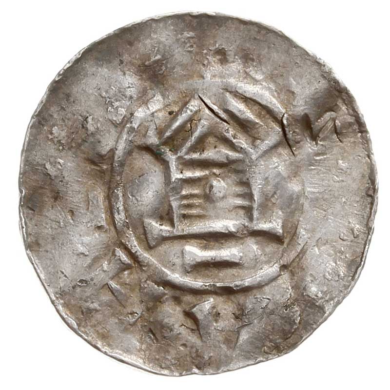 Saksonia, zestaw denarów typu OAP z X w., jeden 