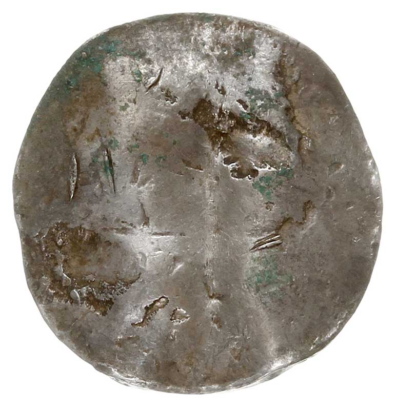 zestaw nieczytelnych denarów lub naśladownictw denarów, prawdopodobnie niemieckich, X/XI w., razem 3 sztuki