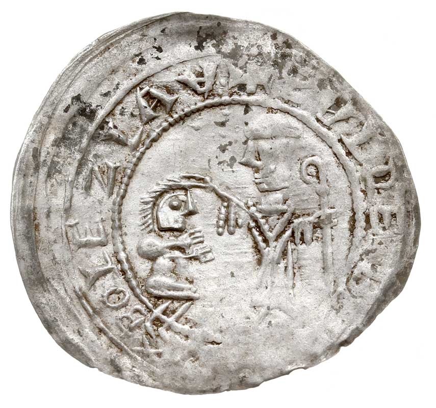 Bolesław III Krzywousty 1107-1138, brakteat prot