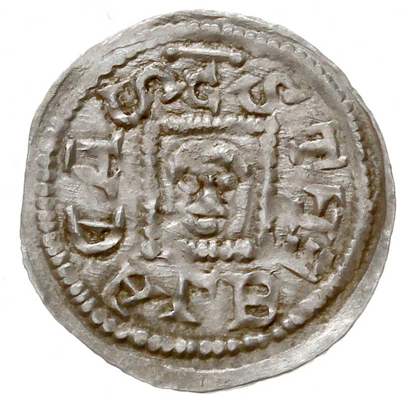 Bolesław IV Kędzierzawy 1146-1173, denar z lat 1