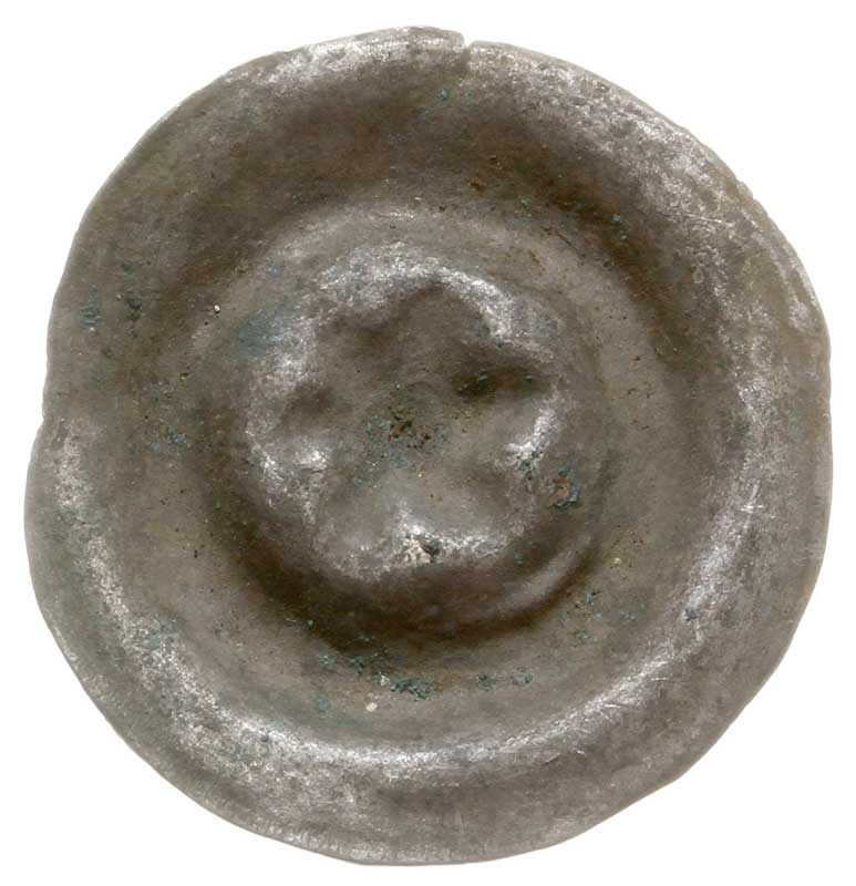 brakteat guziczkowy, XIII lub XIV w., Gruba gwia