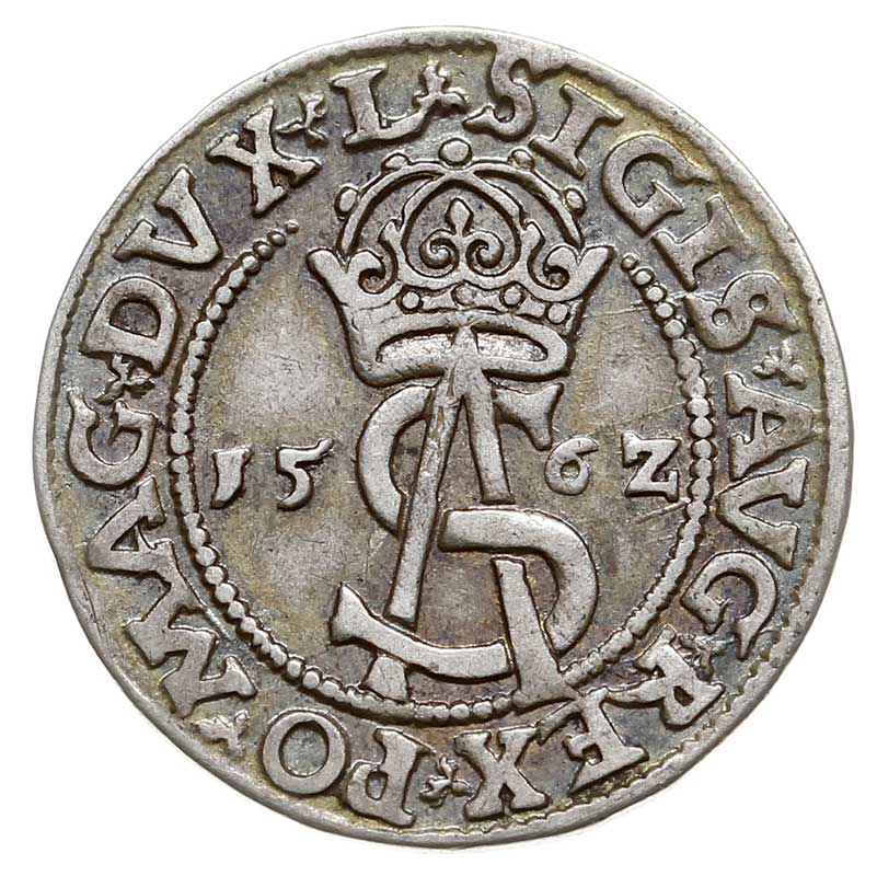 trojak 1562, Wilno, Iger V.62.2.d, Ivanauskas 9S