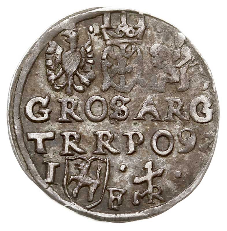 trojak 1597, Lublin, Iger L.97.20.e/d (R1), patyna