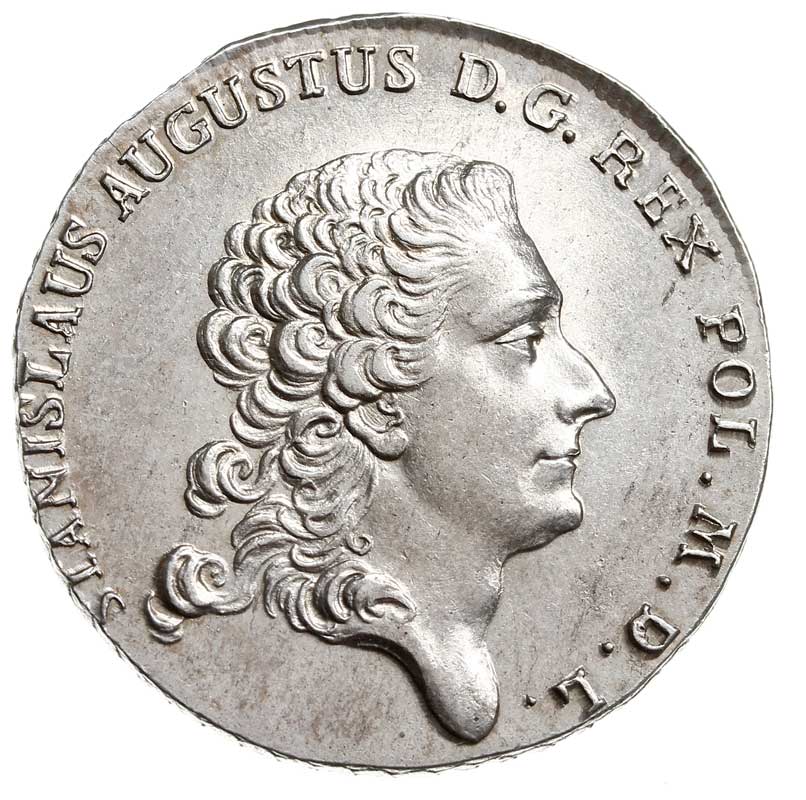 półtalar 1768, Warszawa, srebro 14.03 g, Plage 3
