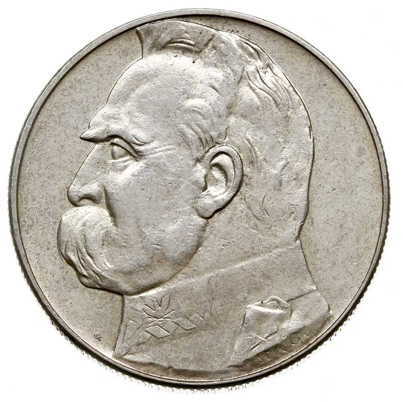 10 złotych 1934, Józef Piłsudski, Parchimowicz 1