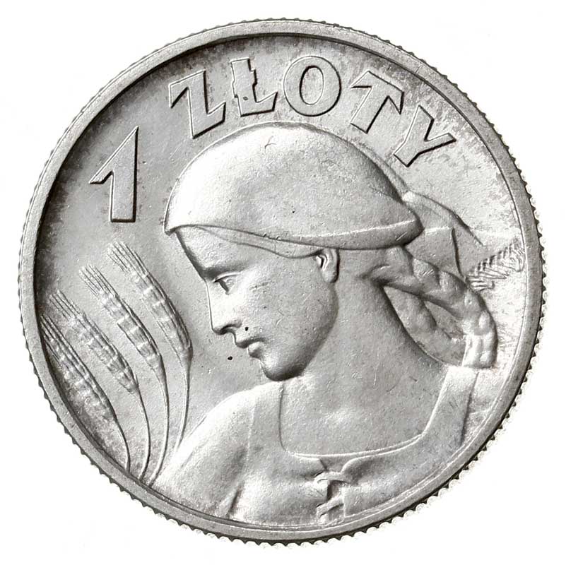 1 złoty 1925, Londyn, Parchimowicz 107b, wyśmienity stan zachowania