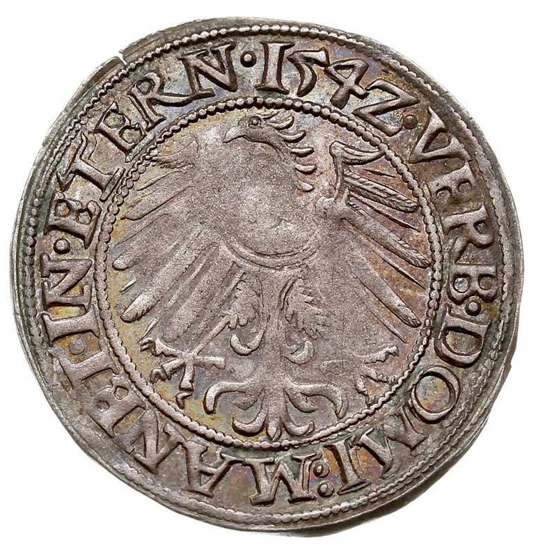 Fryderyk II 1488-1505-(1547), grosz 1542, Legnic