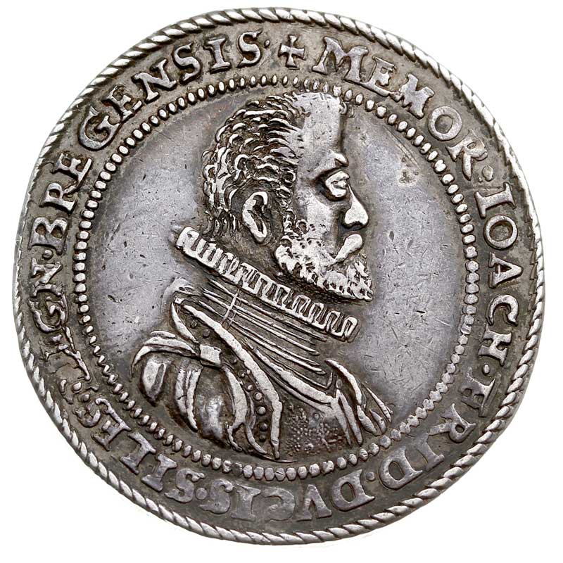 Joachim Fryderyk 1586-1602, półtalar pośmiertny 