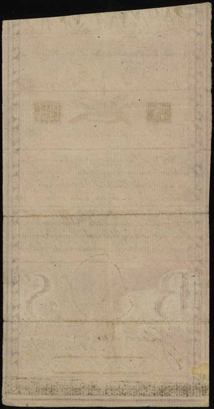 5 złotych polskich 8.06.1794, seria N.A.1, numeracja 20095, z błędem wszlkich, Lucow 1 (R2), Miłczak A1b