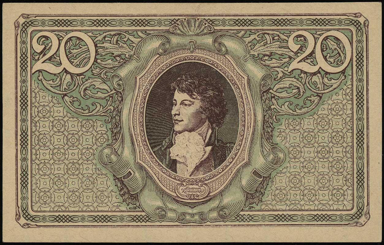 20 marek polskich 17.05.1919, seria IF, numeracja 561185, Lucow 336 (R2), Miłczak 21d