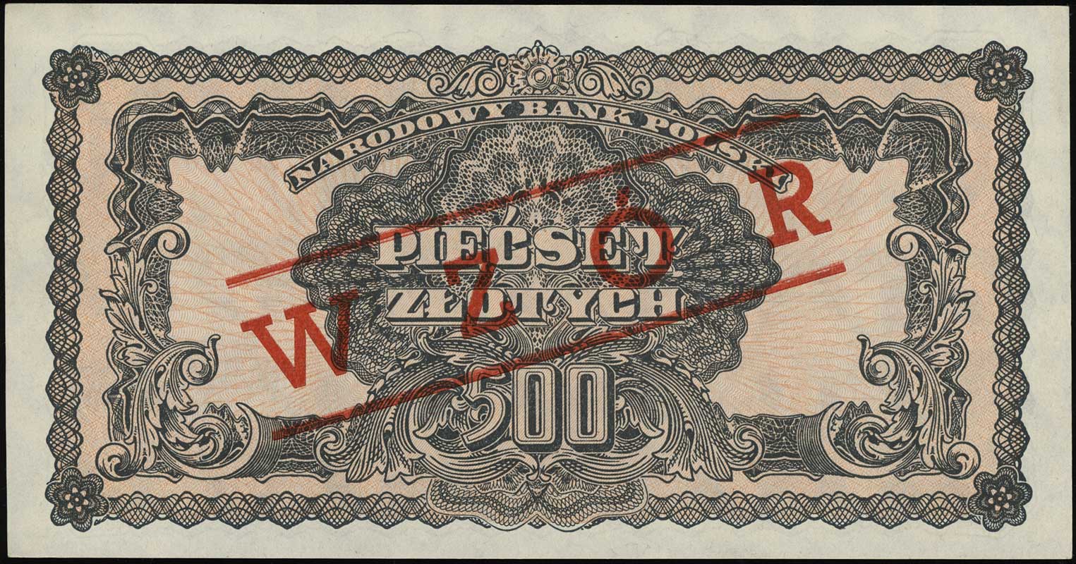 500 złotych 1944, w klauzuli obowiązkowe, seria 