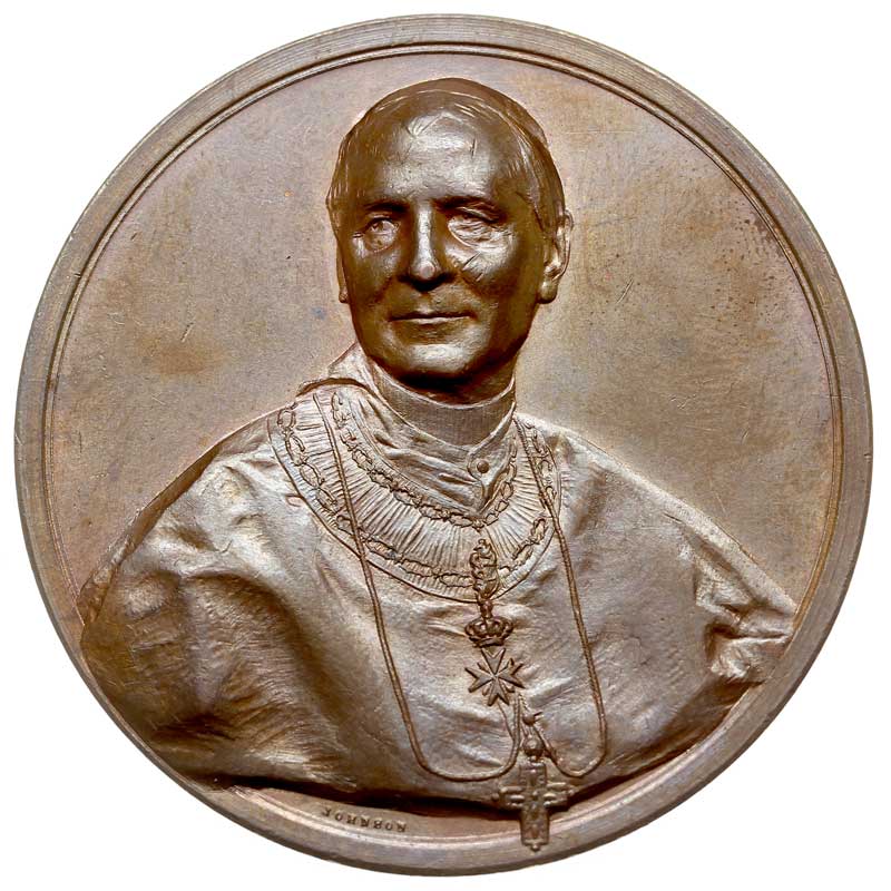Kardynał Mieczysław Ledóchowski, medal sygn. Joh