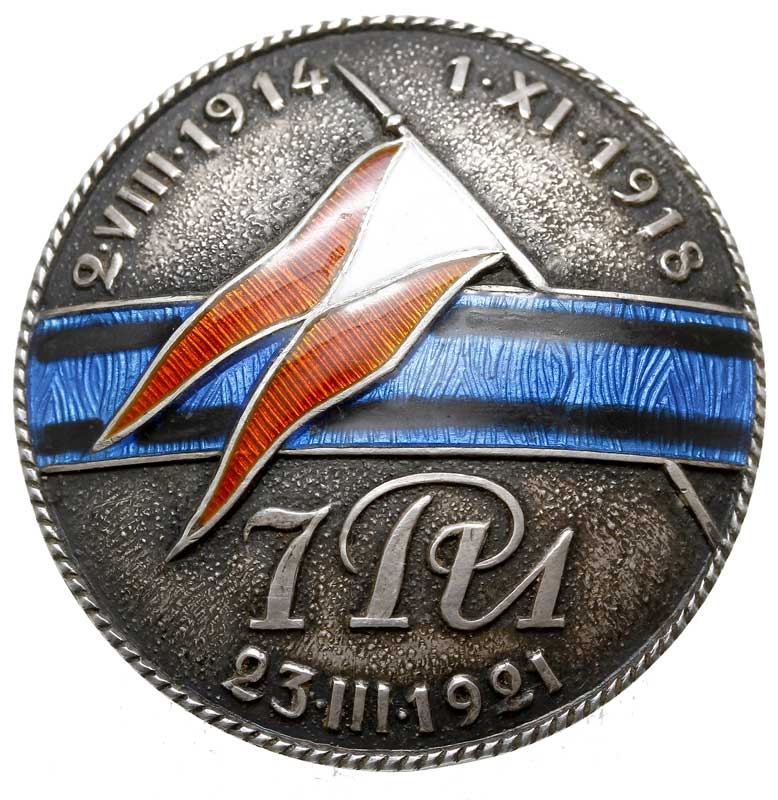 Odznaka Pamiątkowa 7 Pułku Ułanów Lubelskich (po