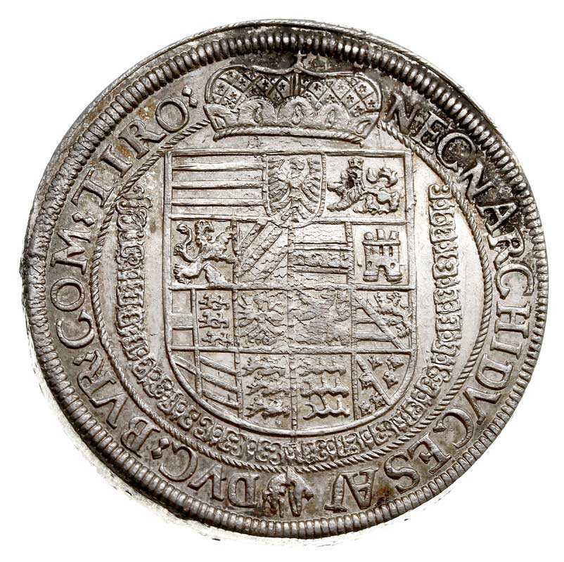 talar 1612, Hall, data w polu obok popiersia 16-1Z, srebro 28.26 g, Vogl. -, M-T -, nienotowany w podstawowej literaturze, rzadki, piękny